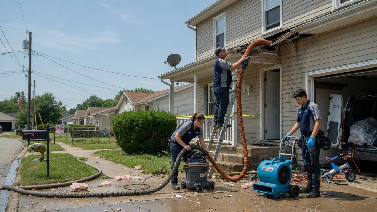 Water Damage Restoration in South Carrollton, KY near me